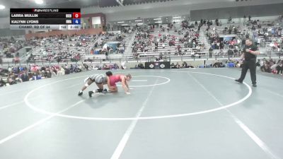 59 kg Champ. Rd Of 64 - Larra Mullin, Bixby vs Kalynn Lyons, Nebraska Wrestling Academy