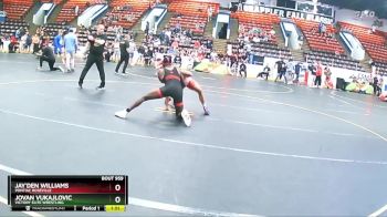 160 lbs Quarterfinal - Jovan Vukajlovic, Victory Elite Wrestling vs Jay`Den Williams, Pontiac Roseville