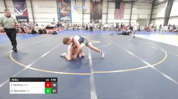 160 lbs Rr Rnd 1 - Tyler Perkins, Upstate Uprising vs Darin Reynolds, Indiana Outlaws Gray