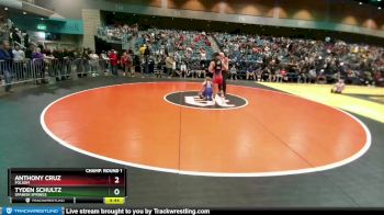 120 lbs Champ. Round 1 - Tyden Schultz, Spanish Springs vs Anthony Cruz, Folsom