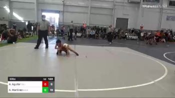 60 lbs Rr Rnd 6 - Antonio Aguilar, Cali Red vs Achilles Martinez, SoCal Grappling Club