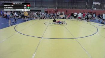 92 lbs Rr Rnd 5 - Reece Clark, South Hills Wrestling Academy - MSE vs Liam O'Neill, Turks Head - MSE