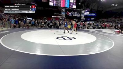 150 lbs Champ. Rd Of 256 - Evan Matkovich, IL vs Amadi Cameron, WI