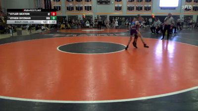 J-9 lbs Cons. Semi - Ethen Ditzman, Hawkeye Wrestling Academy vs Kyler Sexton, DC Elite
