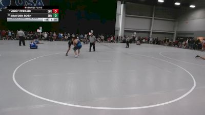 132 lbs Champ. Rd Of 32 - Vinny Ferrari, Cardinal Wrestling Club vs Brayden Bosh, Sanderson Wrestling Academy