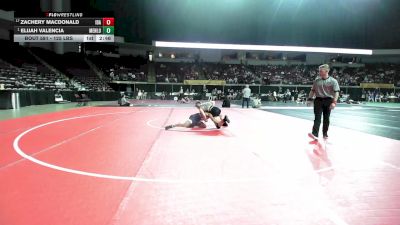 125 lbs Round Of 16 - Zachery MacDonald, Idaho vs Elijah Valencia, Menlo