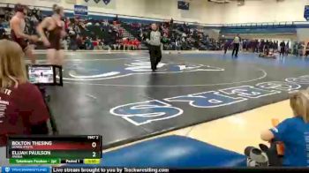 132 lbs Champ. Round 2 - Elijah Paulson, Anoka vs Bolton Thesing, Dover-Eyota