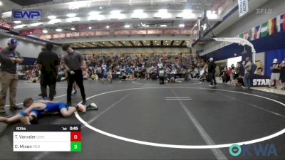 80 lbs Final - Temperance Vanvder, Lone Grove Takedown Club vs Cohen Mixon, Piedmont