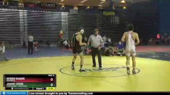 132 lbs Cons. Round 4 - Jason Hood, Ponaganset Chieftains vs Ayden Rader, Nazareth