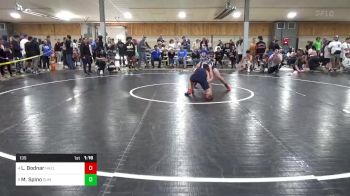 135 lbs Consi Of 8 #2 - Landon Bodnar, Hazletownship vs Matthew Spino, Summit Hill