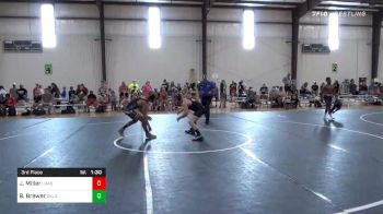 130 lbs 3rd Place - Jaxon Miller, Ubasa vs Brady Brewer, Oklahoma