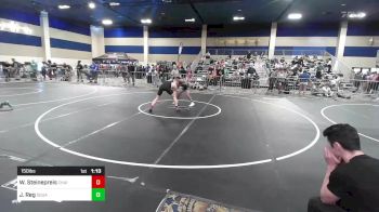 150 lbs Round Of 32 - Weston Steinepreis, Chain Wr Ac vs John Reg, Squad