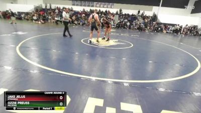 144 lbs Champ. Round 3 - Ozzie Preuss, Millikan vs Jake Jelus, Etiwanda