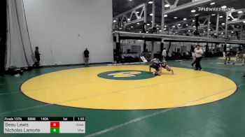 140A lbs 5th Place - Beau Lewis, Great Bridge High School vs Nicholas Lamorte, Vhw