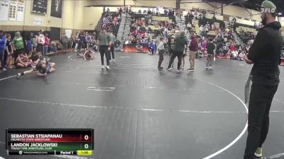 101/108 Round 2 - Sebastian Stsiapanau, Palmetto State Wrestling vs Landon Jacklowski, Tough Time Wrestling Club