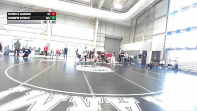 126 lbs Champ. Round 2 - Dominic Wagner, Rock Springs vs Bennett Weight, Sanderson Wrestling Academy