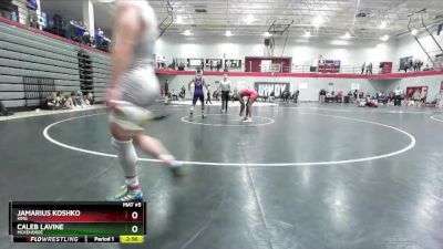 149 lbs Cons. Round 3 - Caleb Lavine, McKendree vs Jamarius Koshko, King