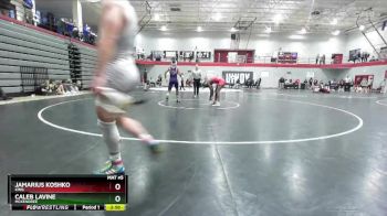 149 lbs Cons. Round 3 - Caleb Lavine, McKendree vs Jamarius Koshko, King