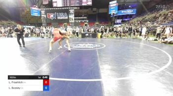 182 lbs Cons 32 #1 - Landon Froehlich, Ohio vs Levi Bussey, California