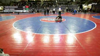 112 lbs Semifinal - Gage Richardson, Roundtree Wrestling Academy vs Blake Ghersi, Level Up Wrestling Center