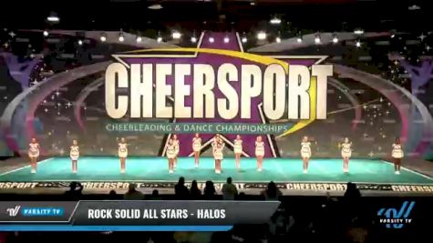 Rock Solid All Stars - HALOS [2021 L1 Youth - Small Day 2] 2021 CHEERSPORT National Cheerleading Championship