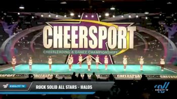 Rock Solid All Stars - HALOS [2021 L1 Youth - Small Day 2] 2021 CHEERSPORT National Cheerleading Championship