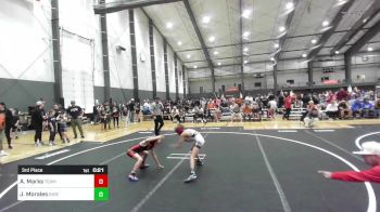 58 lbs 3rd Place - Alii Marks, Team Aggression vs Jeremiah Morales, Independent