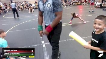 53 lbs Round 5 (6 Team) - Jimmy Klockowski, Team Gotcha vs Skyler Brown, RWA