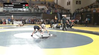 106 lbs Consi Of 16 #2 - Will Hughes, Athens Christian vs Colt Brewer, Benedictine College Prep