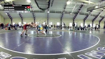 125 lbs Cons. Semi - Adam Gelman, Unattached vs Gavin Martin, Bloomsburg Unattached