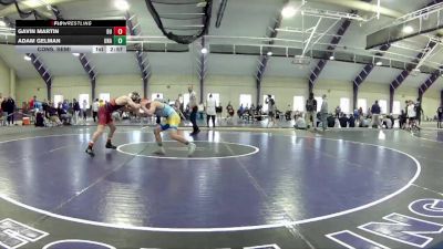 125 lbs Cons. Semi - Adam Gelman, Unattached vs Gavin Martin, Bloomsburg Unattached