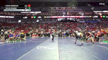 2A-215 lbs Quarterfinal - Jaxon Anderson, Mount Vernon vs Gatlin Rogers, Wilton