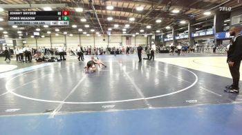 165 lbs 3rd Place - Johnny Snyder, MD vs Jones Meadow, AL