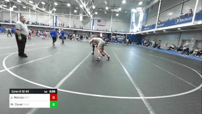 285 lbs Consi Of 32 #2 - Juliano Marion, Pittsburgh vs Mason Cover, Cleveland State