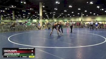 170 lbs Round 4 (16 Team) - Jonathain Jacobs, Greenwave Grapplers vs Colton Adams, Montana Williston