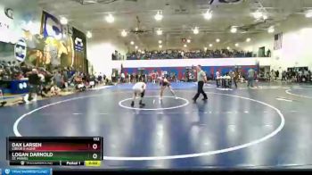 132 lbs Champ. Round 2 - Logan Darnold, St. Maries vs Dax Larsen, Coeur D Alene
