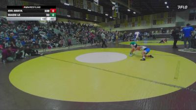 81/87 Round 2 - Maizie Le, Poway Elite vs Ava Amaya, So Cal Hammers Wrestling