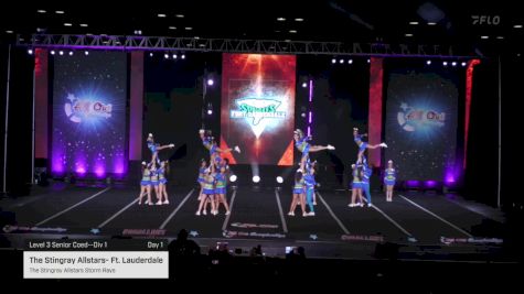 The Stingray Allstars- Ft. Lauderdale - The Stingray Allstars Storm Rays [2024 Level 3 Senior Coed--Div 1 Day 1] 2024 The All Out Grand Nationals