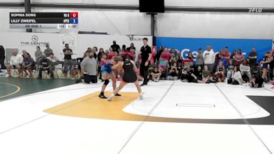 46 lbs Rr Rnd 1 - Sophia Song, VA Killers - W vs Lilly Zweifel, Apex (OH) Girls - W