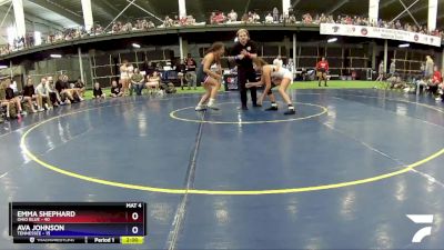 130 lbs Round 2 (6 Team) - Emma Shephard, Ohio Blue vs Ava Johnson, Tennessee