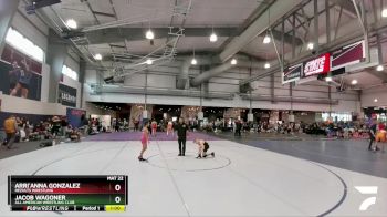 92 lbs 1st Place Match - Arri`Anna Gonzalez, ReZults Wrestling vs Jacob Wagoner, All American Wrestling Club
