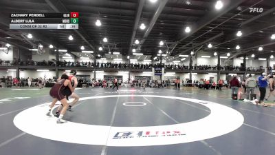132 lbs Consi Of 32 #2 - Zachary Pendell, Glens Falls vs Albert Lula, Monsignor Farrell