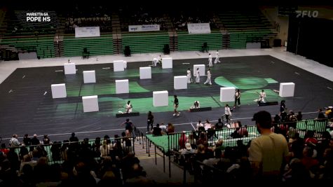 Pope HS "Marietta GA" at 2026 WGI Guard Buford Regional+