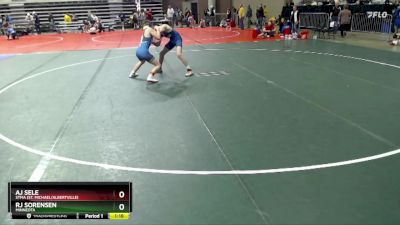 135 lbs Cons. Round 3 - Rj Sorensen, Minneota vs Aj Sele, STMA (St. Michael/Albertville)