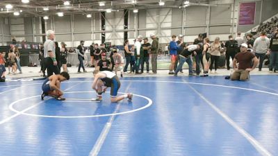 108 lbs Cons. Quarters - Tavin Lamarr, Montana vs Nash Byrd, Inland Northwest Wrestling Training Center