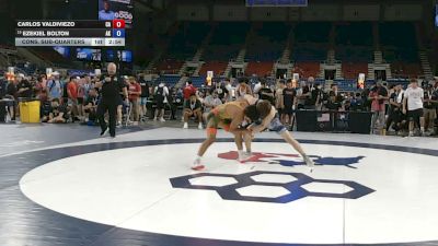 150 lbs Cons. Sub-quarters - Carlos Valdiviezo, California vs Ezekiel Bolton, Alaska