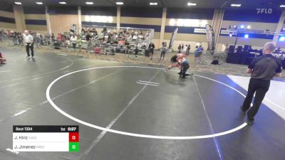 146 lbs Consolation - Jackson Hinz, Yucaipa Thunder WC vs James Jimenez, Predators WC