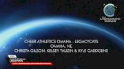 Cheer Athletics Omaha - LEGACYCATS [2026 L7 International Open Coed Non Tumbling Semis] 2026 The Cheerleading Worlds