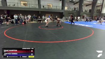 126 lbs 1st Place Match - Isaac Hampton, OR vs Justyce Zuniga, WA