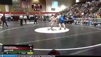 220 lbs Cons. Round 5 - Aidyn Mitchell, Thunder Basin High School vs James Love, Lovell